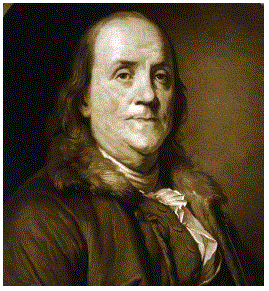Benjamin Franklin portrait